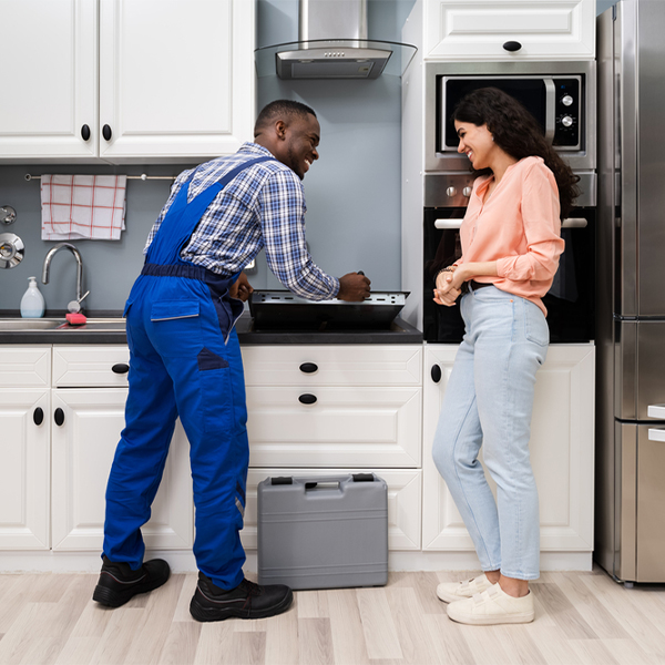 how long does it typically take to complete cooktop repair services in Delphos Ohio